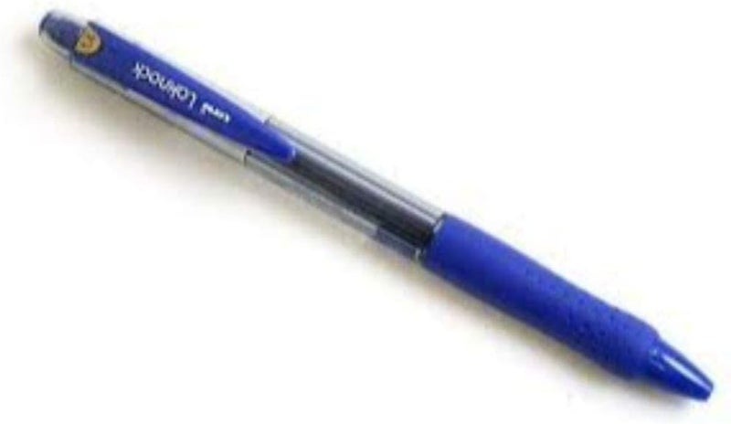 يوني بول Uni-Ball Laknock Retractable Ballpoint Pen - Blue - Image 2