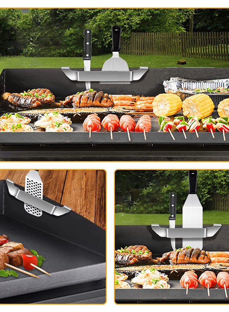 Excefore Griddle Spatula Holder, Essential Grill and Barbecue Tool Rack for Blackstone, Camp Chef, and More, Convenient Outdoor Grilling Accessories - Image 5
