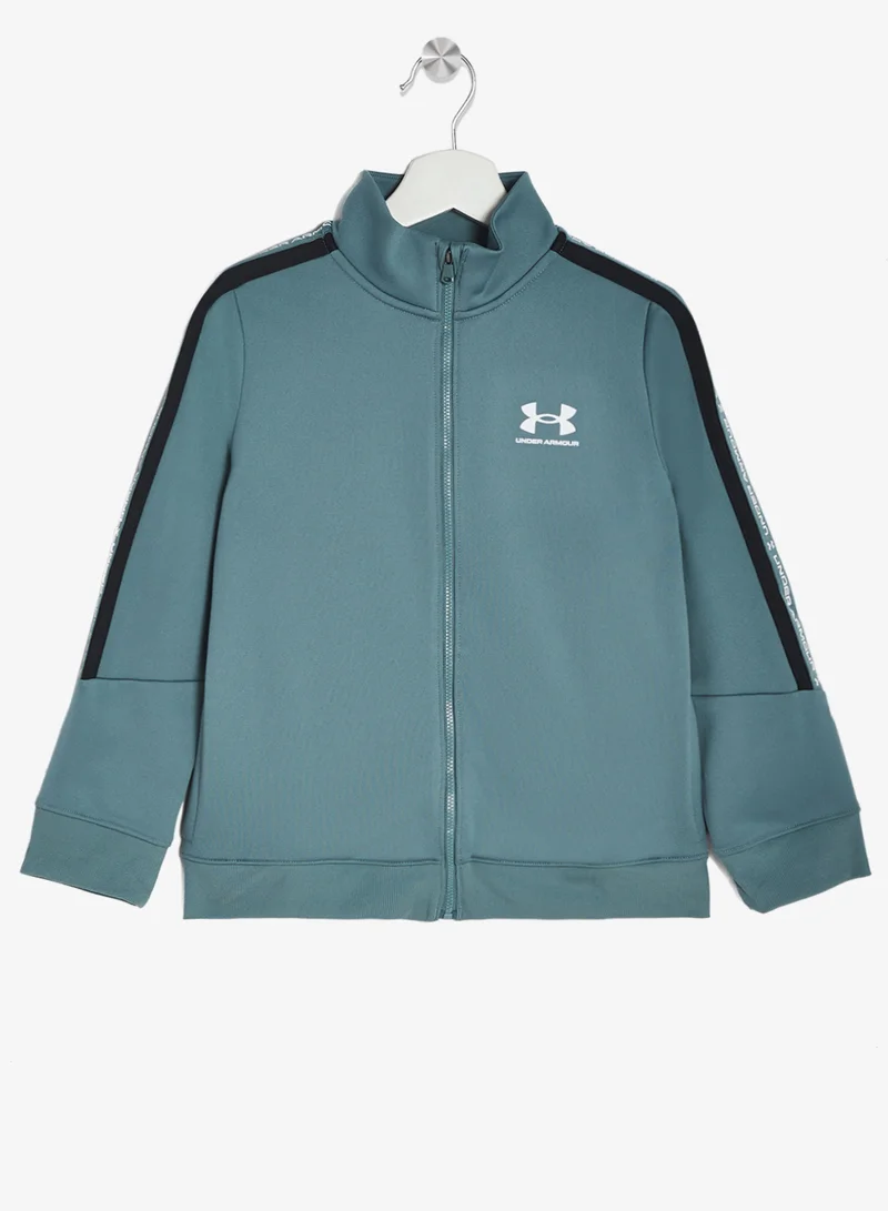 اندر ارمر بدلة رياضية محبوكة بشعار  للأطفال