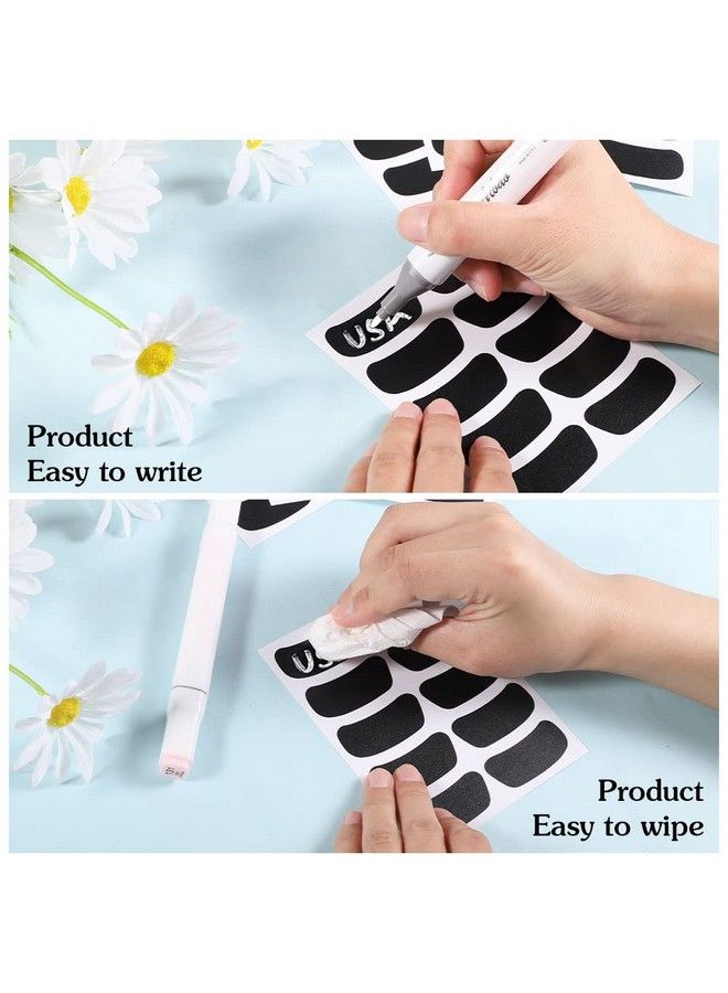 Pimoys 180 Pairs Sports Eye Black Stickers For Kids Customizable Eye Strips Baseball Football Softball Face Eyeblack Stickers For Sport Game Day Themed Birthday Party Supplies - Image 5