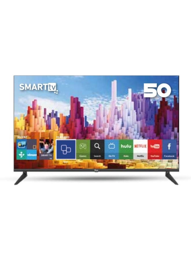 HOHO - 50 inch Smart TV HM5005SUF - Black - Image 1