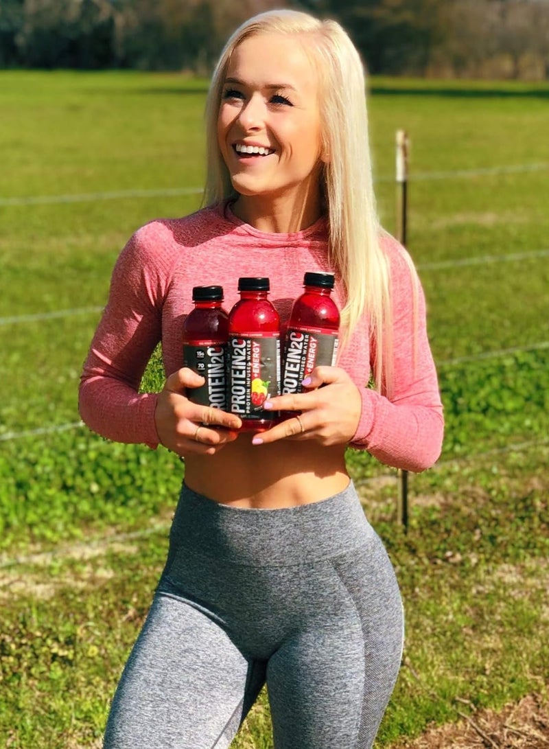 بروتين 20 - ماء مملوء بالبروتين + طاقة 500 مل بنكهة عصير الليمون والكرز - Image 3