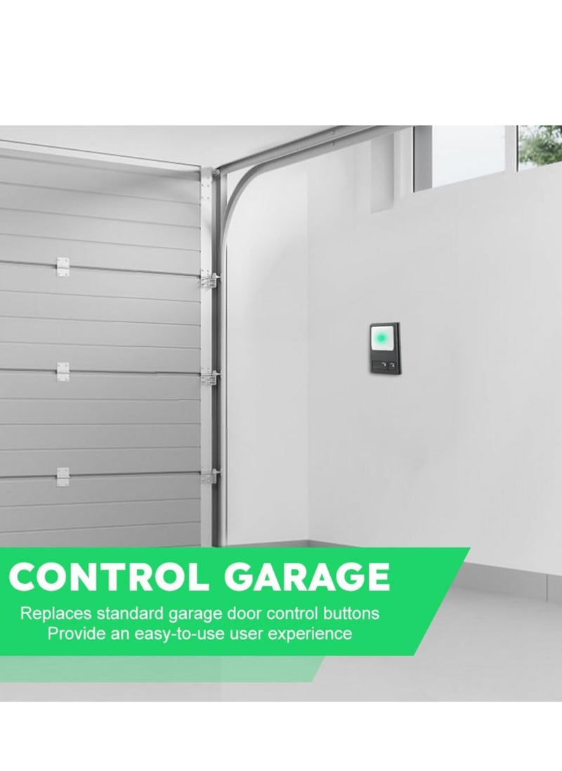 0TO1 TECH Smart WiFi Garage Door Switch Controller Remote Control Graffiti Smart Voice Control Door Opener  - Image 3