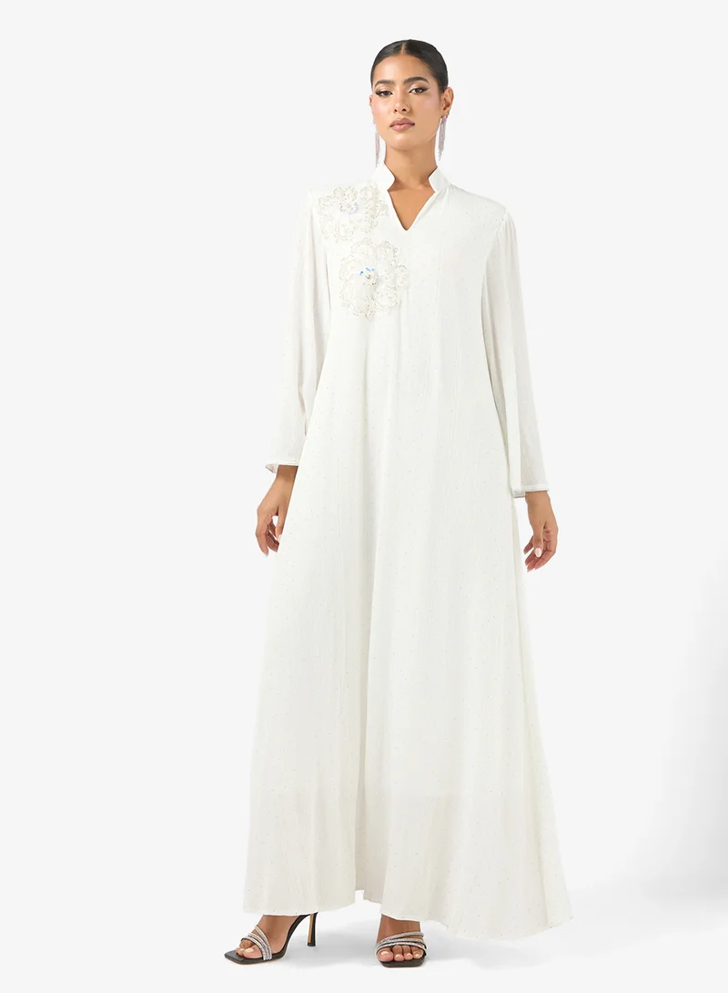 Embroidered Jalabiya