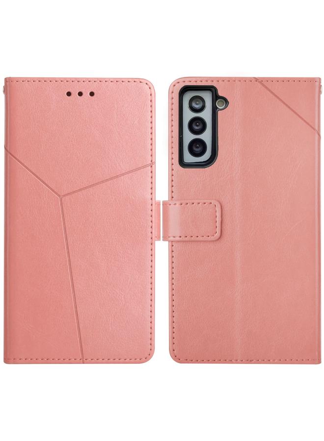 S-TOP Case For Samsung Galaxy S21 5G Y Stitching Horizontal Flip Leather Case with Holder & Card Slots & Wallet & Photo Frame - Image 1