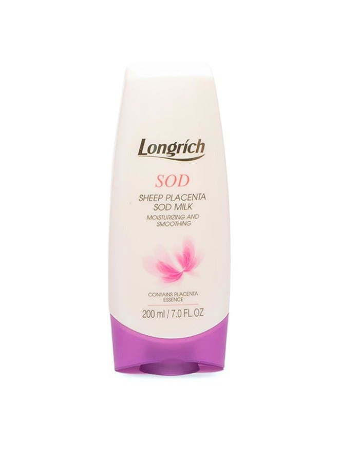 LongRich SOD Cream/SOD Lotion Sheep Placenta SOD Milk 7.0 FL.OZ - Image 1