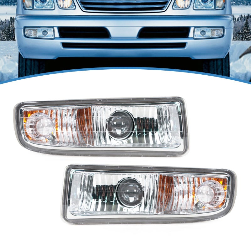 JESYMBX For LEXUS LX470 19982007 Fog Light Front Bumper Driving Lamp Headlight White Left Right