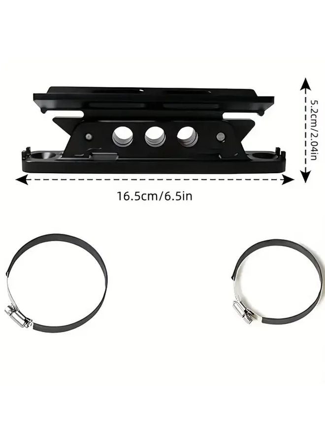 9pcs Aluminum Alloy Quick Release Fire Extinguisher Mounts Adjustable Roll Bar Holder - Image 4