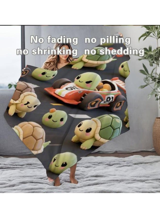 عام بطانية رقيقة من الفانيلا الكرتونية للأطفال والرضع (دافئة ومريحة، ومناسبة للنوم والألعاب) 70 سم * 100 سم - Image 3