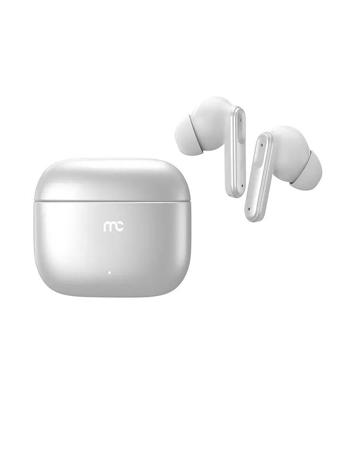My Candy - TWS-B300 True Wireless Earbuds With Metal Body, Silver - Image 1