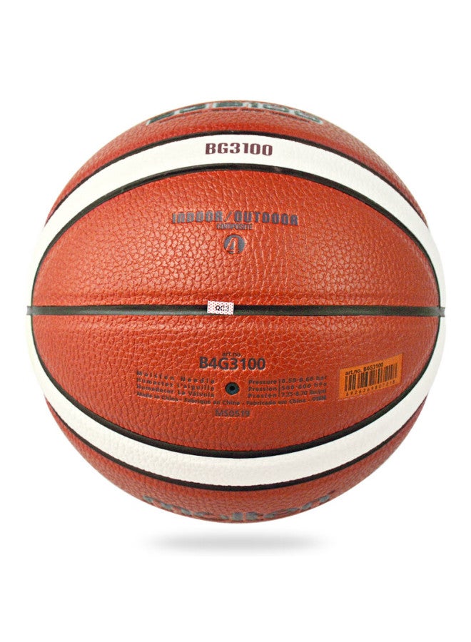 molten Molten Basketball Size 4 For Children, Pu Material, Universal B4g3100  - Image 3