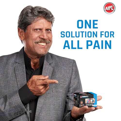 AIPL Zorrofit Kinesiology Tape for Physiotherapy Sports Injury Pain Relief Muscle for Shoulder Wings Arms Ankle KT Taping Waterproof Athletic for Pain Support - Image 4