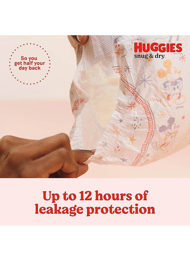 Huggies Size 2 Diapers, Snug & Dry Baby Diapers, Size 2 (12-18 Lbs), 100 Count  - Image 2
