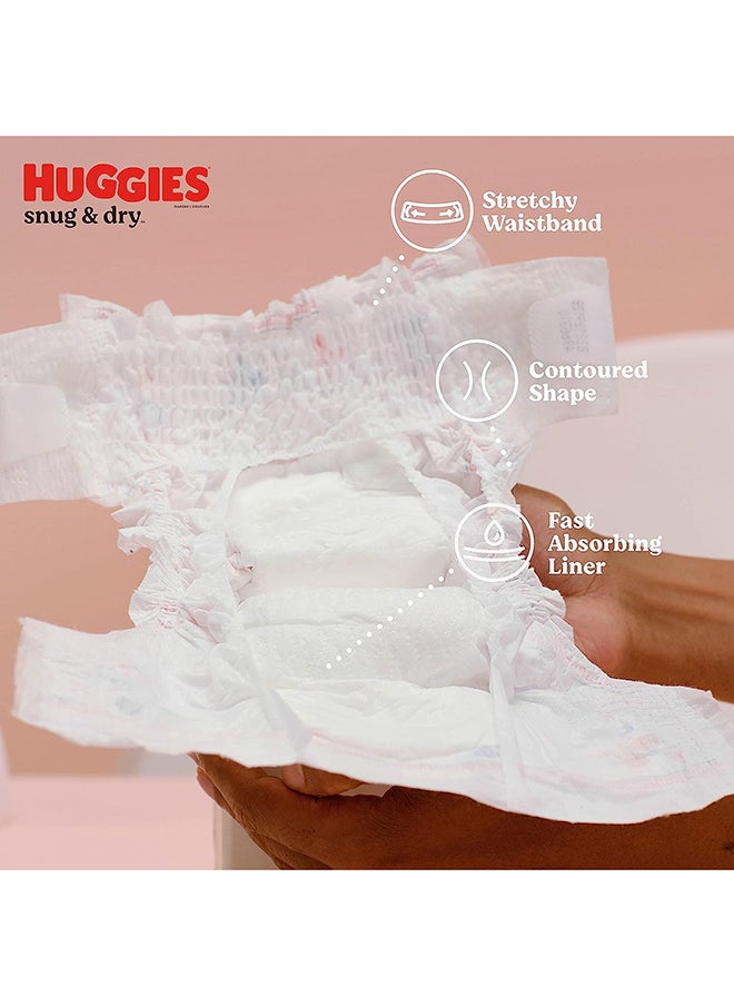 Huggies Size 2 Diapers, Snug & Dry Baby Diapers, Size 2 (12-18 Lbs), 100 Count  - Image 4