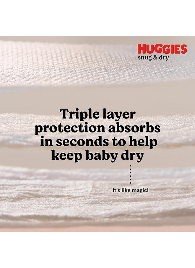Huggies Size 2 Diapers, Snug & Dry Baby Diapers, Size 2 (12-18 Lbs), 100 Count  - Image 5