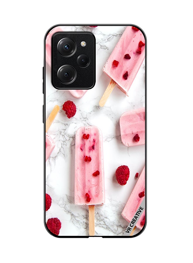 VR CREATIVE Protective Case Cover For Xioami Pcoo X5 Pro Gulabi Iceream Design Multicolour - Image 1