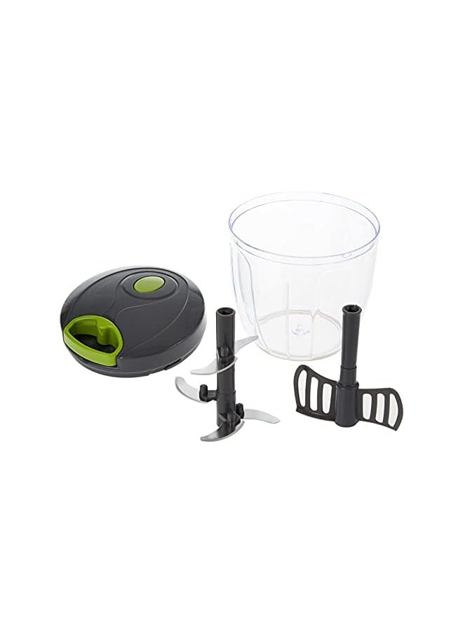 Happy Mom Mom 2 In 1 Chopper & Blender, HAM.HMA370_Multi-Colour  - Image 2