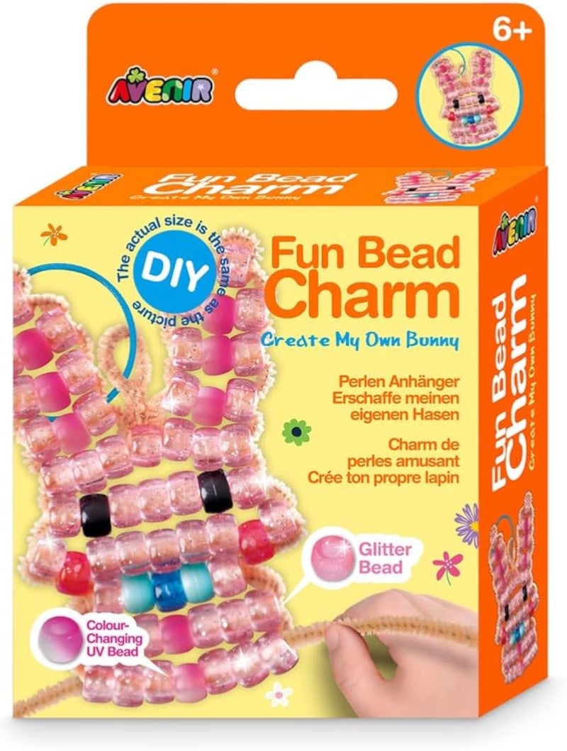 Hape Avenir Fun Bead Charm-Create My Own Bunny