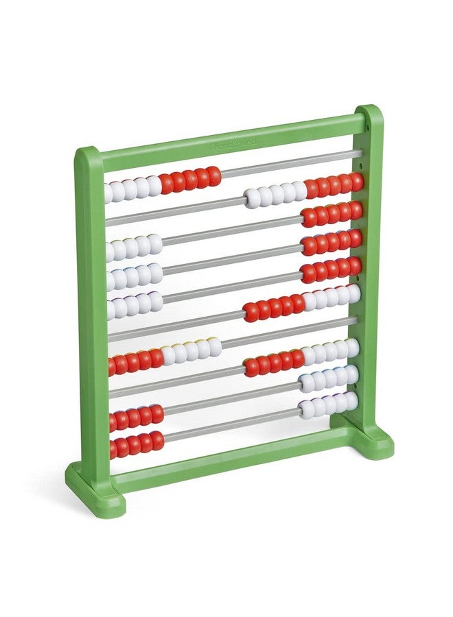 hand2mind Hand2Mind Double Sided Plastic 100 Bead Abacus, Abacus for Kids Math, Kindergarten Math Manipulatives, Counting Rack, Educational Toys for Elementary Kids (Set of 1) - Image 5