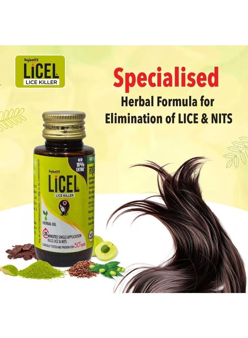 Mediker Anti-Lice Shampoo 50ml + Licel Lice Killer Herbal Oil 25ml Combo - Image 5
