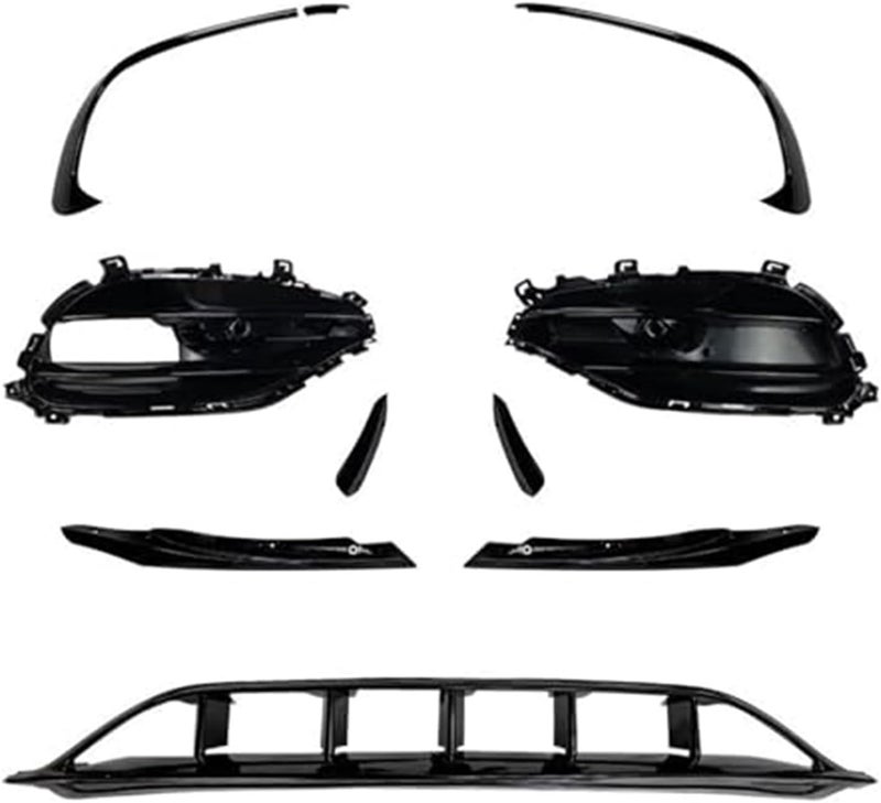 Wivplex Front Bumper Spoiler for A Class W176 2016-2018 A45 AMG - Image 1