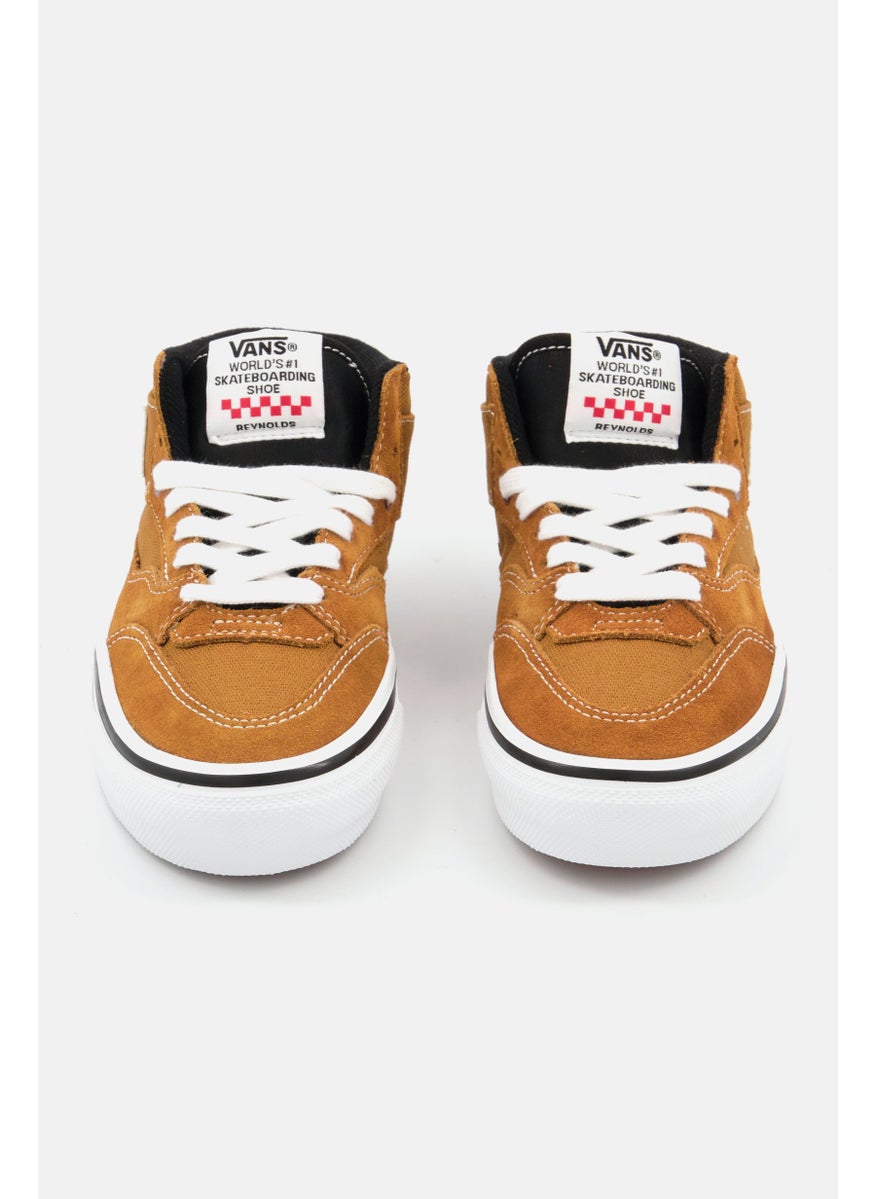 VANS - Women Skate Half Cab 9 Lace Up Sport Shoes, Brown - Image 1