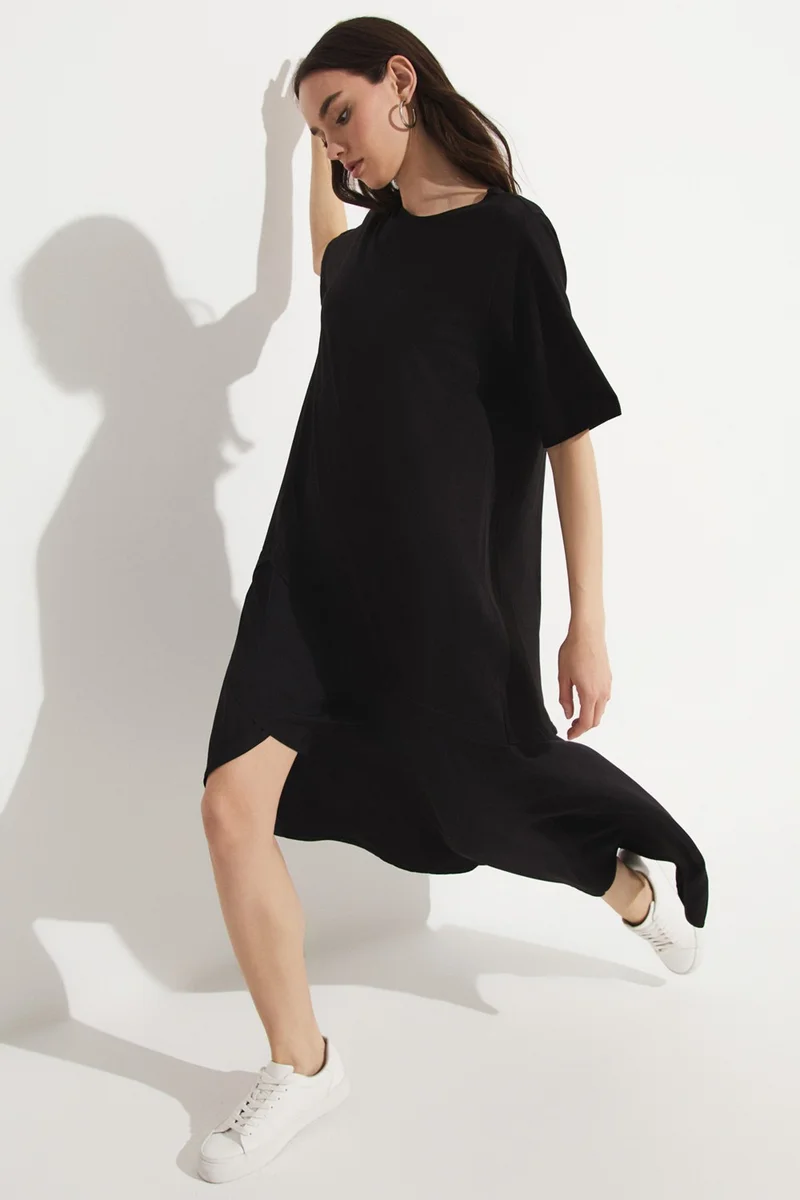JUNE Garni Detailed Knitted Dress