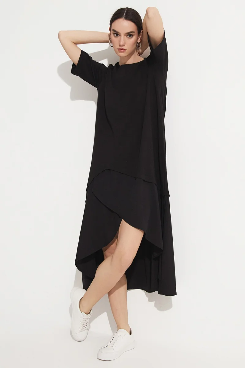 JUNE Garni Detailed Knitted Dress