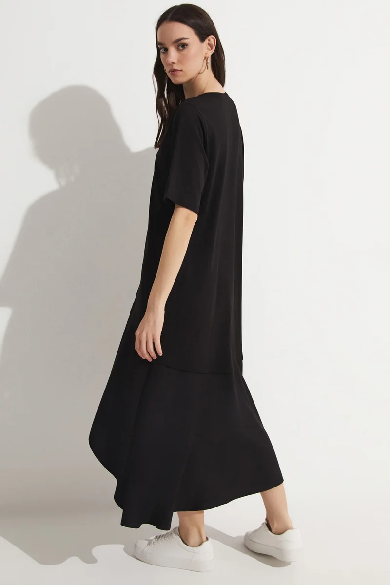 JUNE Garni Detailed Knitted Dress