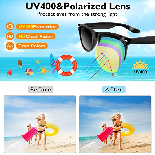 Bouiexye 48 Pack Black Party Sunglasses Bulk for Birthday Summer Wedding Party Goody Bag Fillers Supplies - Image 4