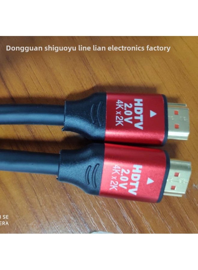 2.0 Version 4K HD HDMI Line 4K Notebook Connected To TV Monitor HD Line-Color:Copper Clad Steel With Color Box-Line Length:5 M - Image 5