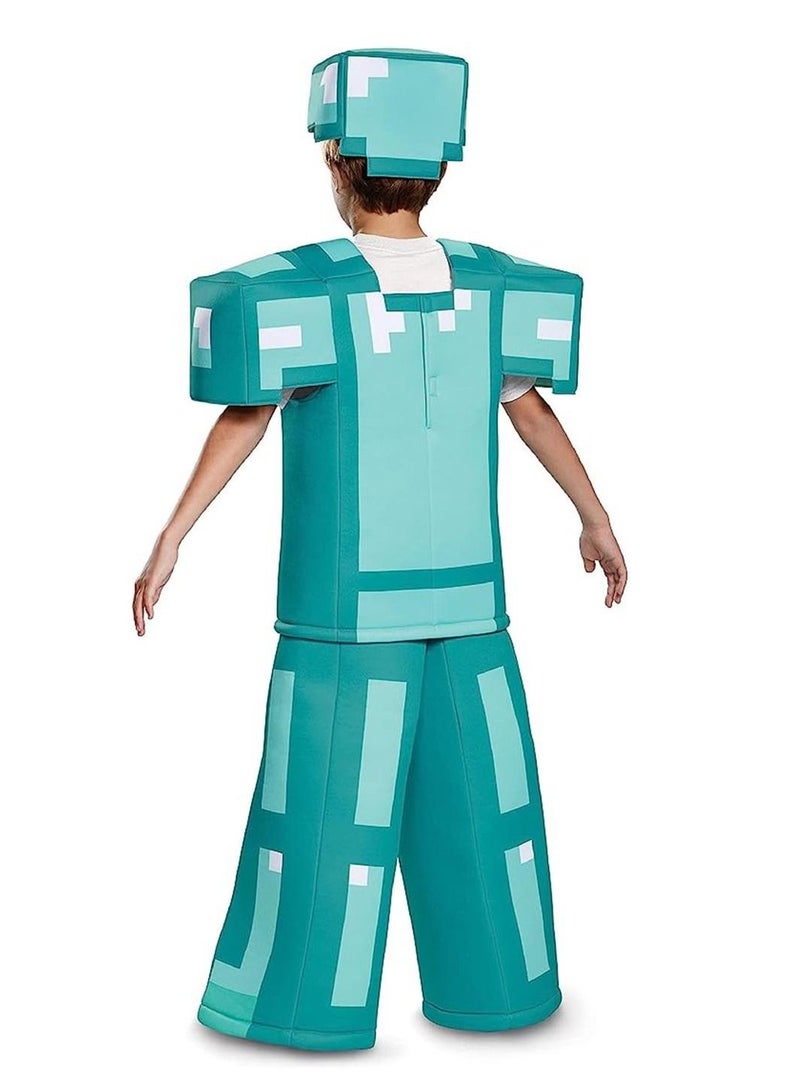 Disguise Armor Prestige Minecraft Costume, Multicolor, Medium - Image 2