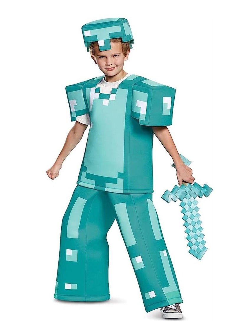 Disguise Armor Prestige Minecraft Costume, Multicolor, Medium - Image 4