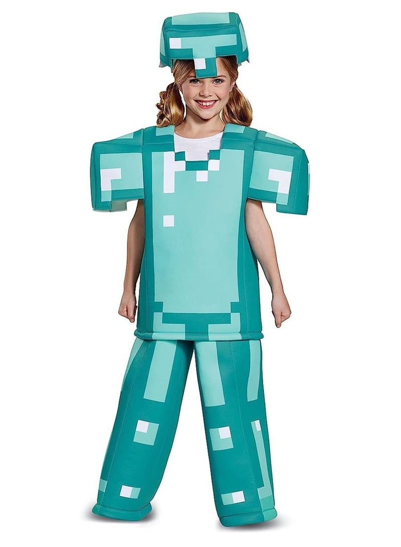 Disguise Armor Prestige Minecraft Costume, Multicolor, Medium - Image 3