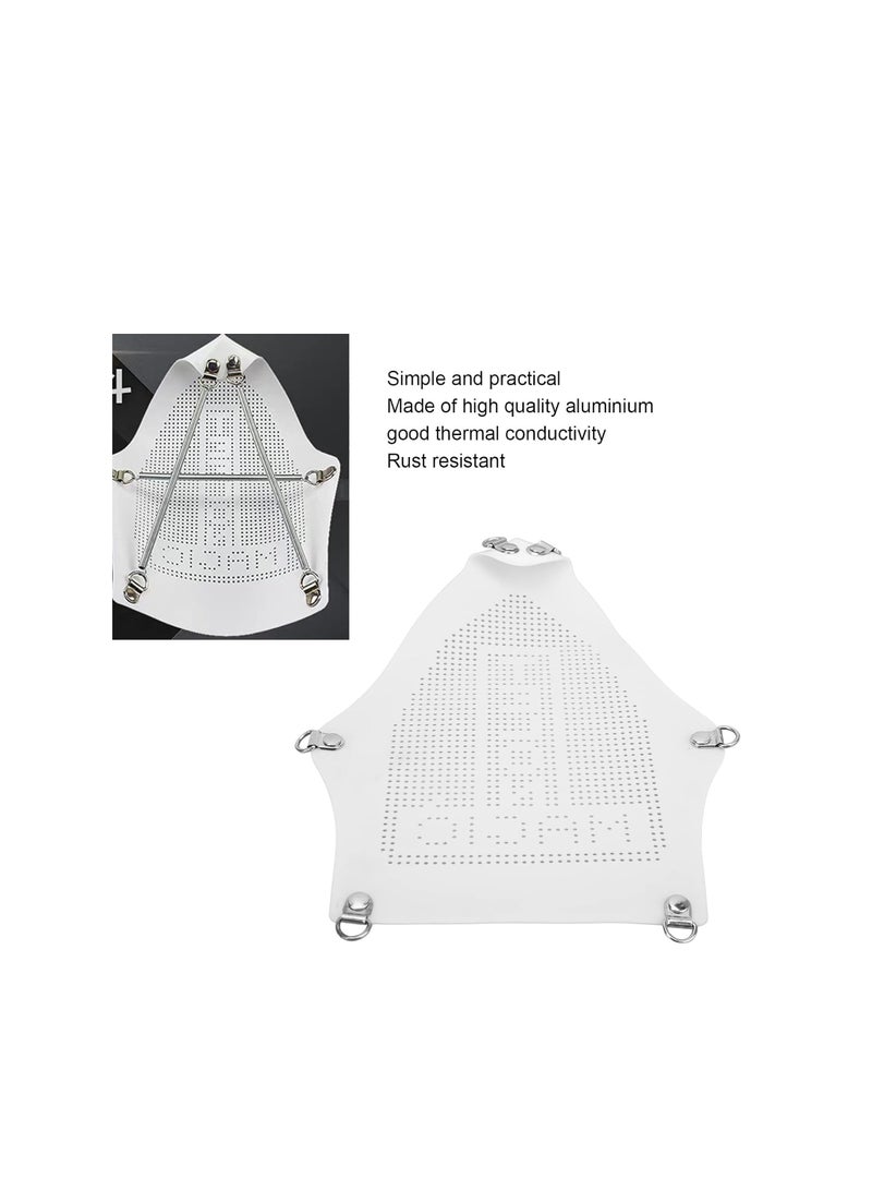 Bordastruct Non-Stick Aluminum Iron Cover Protector for Fabrics and Clothes, Electric Iron Accessories - Image 5