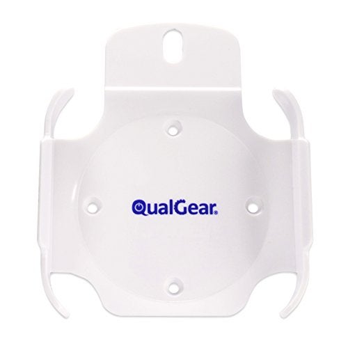 QualGear QG-AM-017-W Mount for Apple TV/AirPort Express Base Station (For 2nd & 3rd Generation Apple TVs) White - Image 1