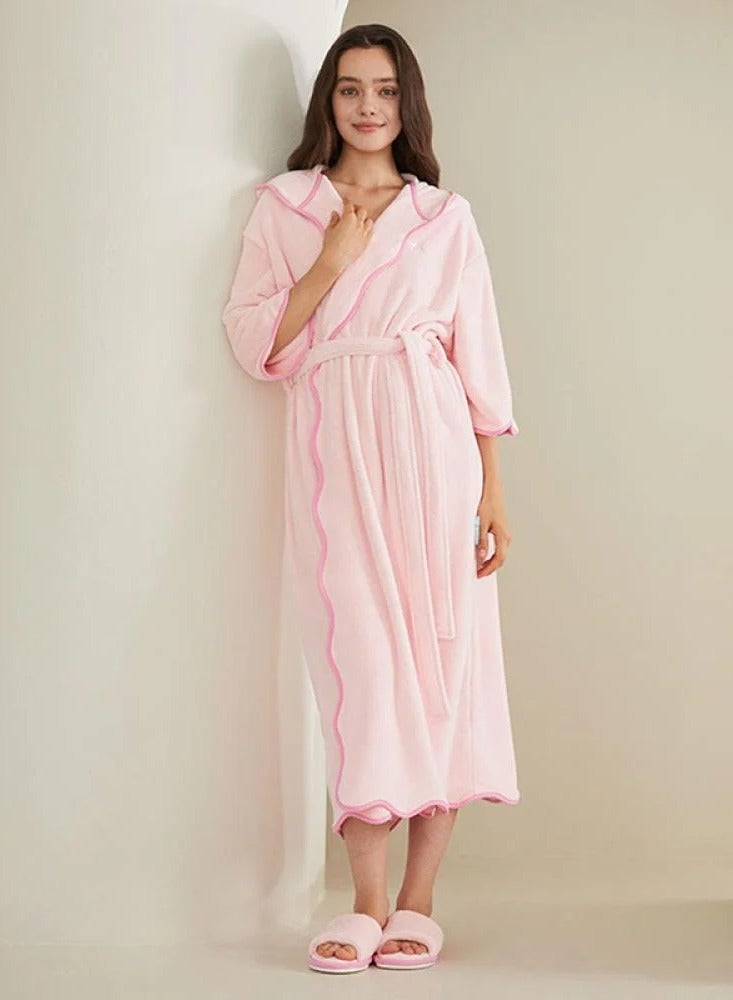 Reefi bathrobe Pink - Image 1