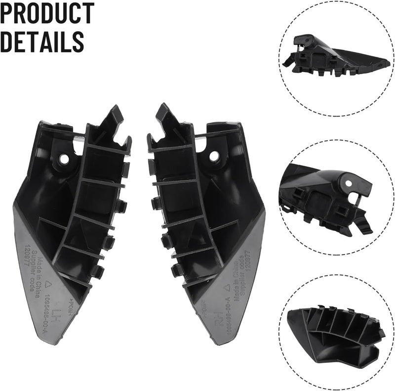 DEMULAX Car Bumper Fender Bracket for Tesla Model S - Image 2