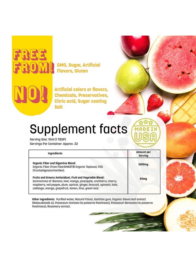 GreenPeach Multivitamin for Kids Vitamin supplements - 31 Vegan Minerals & Multi Vitamins for kids | 20 Fruit & Veggie Extracts, No Sugar, Chemicals, Gluten, Artificial Flavor | Daily Childrens Vitamins 16oz - Image 2