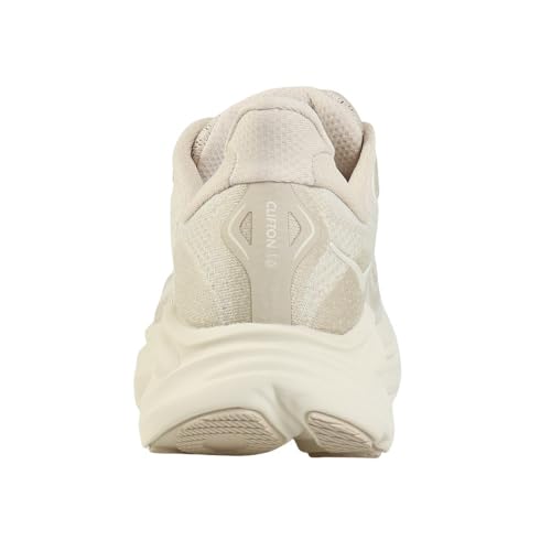 Hoka Men's Clifton 10 Sneaker, Oat Milk, 9.5 - Image 5