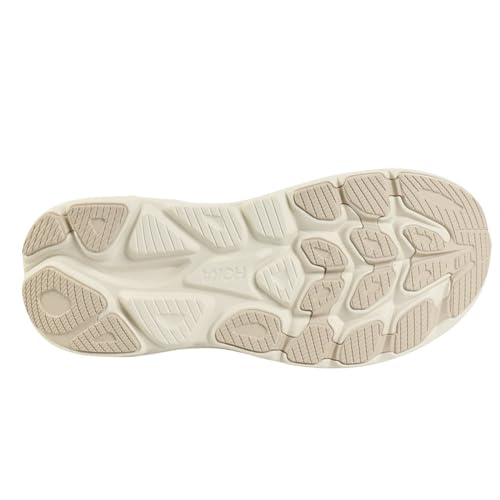 Hoka Men's Clifton 10 Sneaker, Oat Milk, 9.5 - Image 3