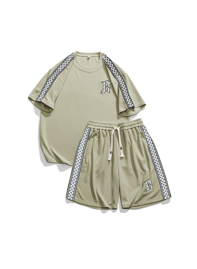 KUYING - New Fashion Versatile Short Sleeve Set - Image 1