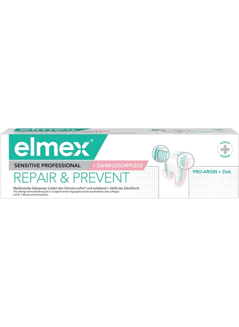 Elmex Sensitive Professional Repair & Prevent Toothpaste 75ml - Image 4