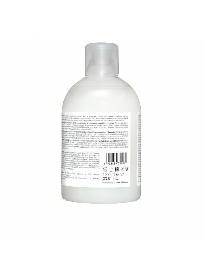 Kallos Multivitamin Energising Shampoo with Ginseng Extract & Avocado Oil, Revitalizing and Nourishing Hair Care Formula, Professional Shampoo for All Hair Types, 1000ml - Image 5
