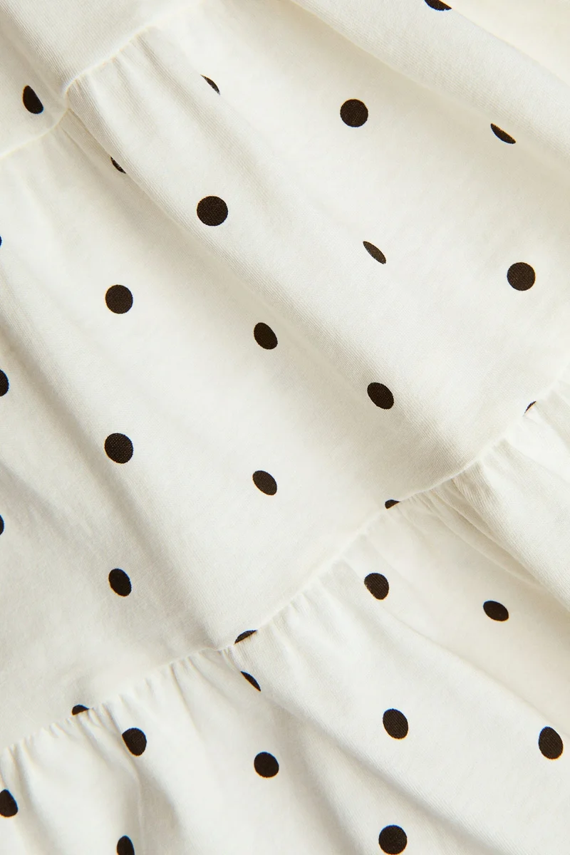 H&M Tiered cotton dress