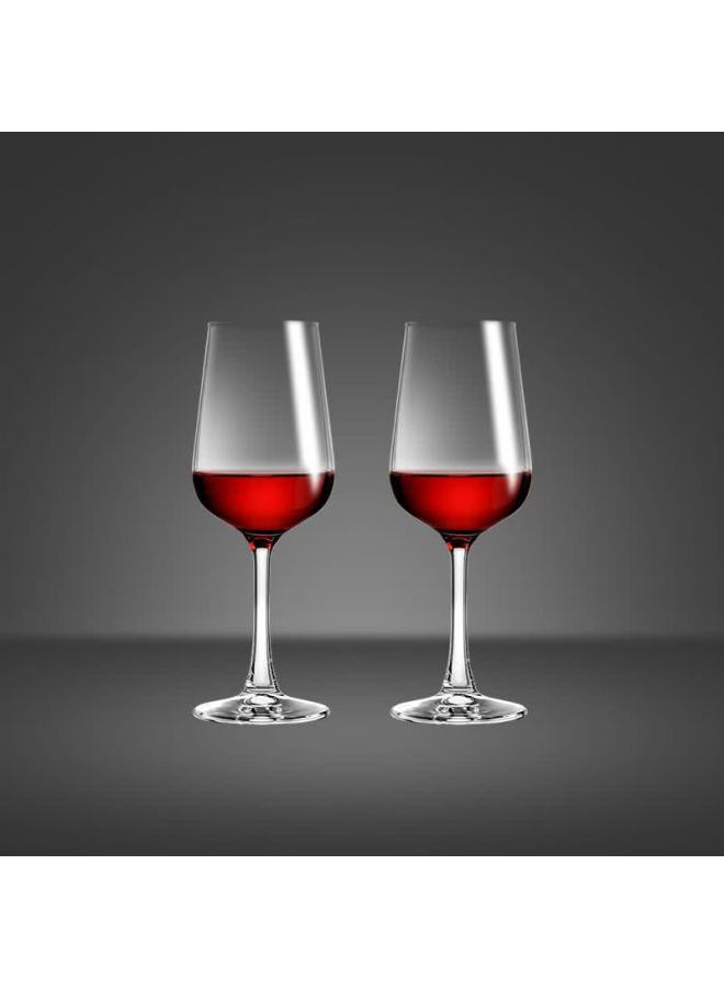 Cliton Wine Gl For Home Use, Bordeaux Red Wine Gl, Glass Cups For Wine And Liquor, Bar Set Of 2 - Image 4