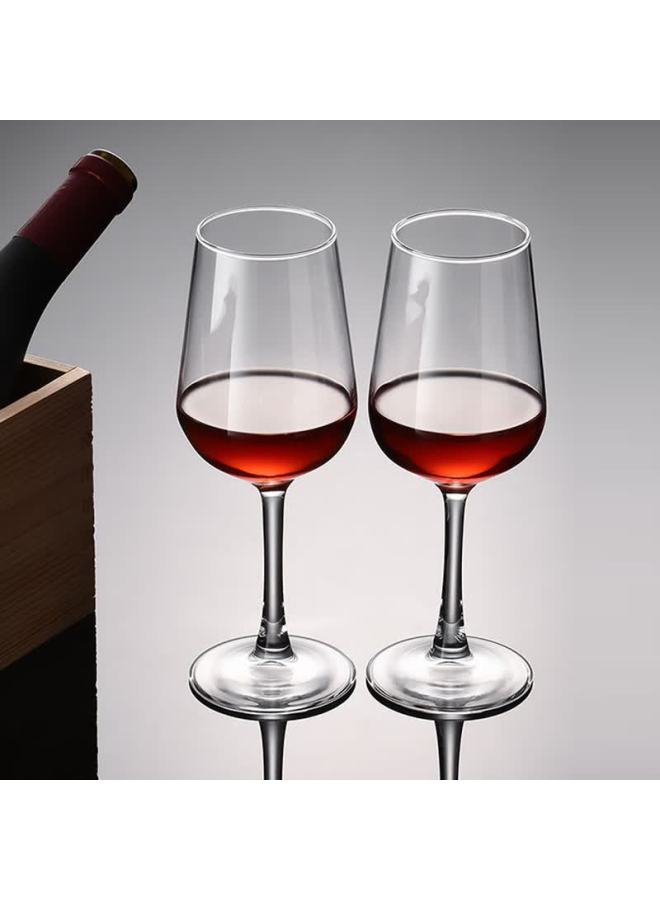 Cliton Wine Gl For Home Use, Bordeaux Red Wine Gl, Glass Cups For Wine And Liquor, Bar Set Of 2 - Image 3