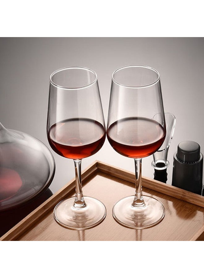 Cliton Wine Gl For Home Use, Bordeaux Red Wine Gl, Glass Cups For Wine And Liquor, Bar Set Of 2 - Image 1