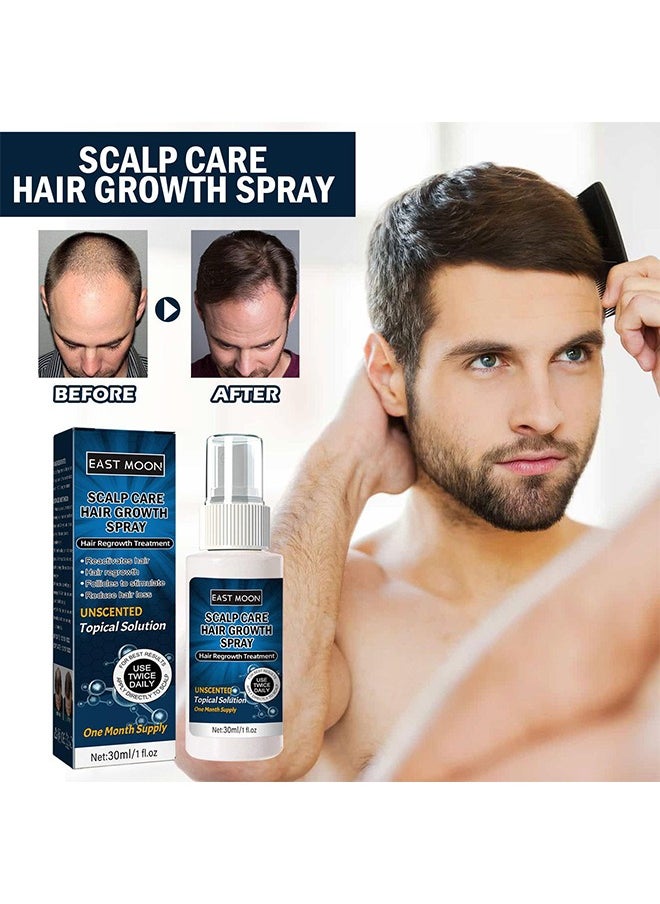 East Moon - East moon Men's Hair Growth Spray Hairline Thickening Hair Thickness Hair Loss Treatment Women - Image 1