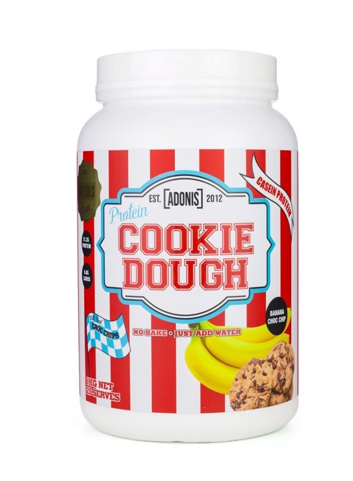 آدونیس عجينة كوكيز البروتين بالموز ورقائق الشوكولاتة - 1 كغ